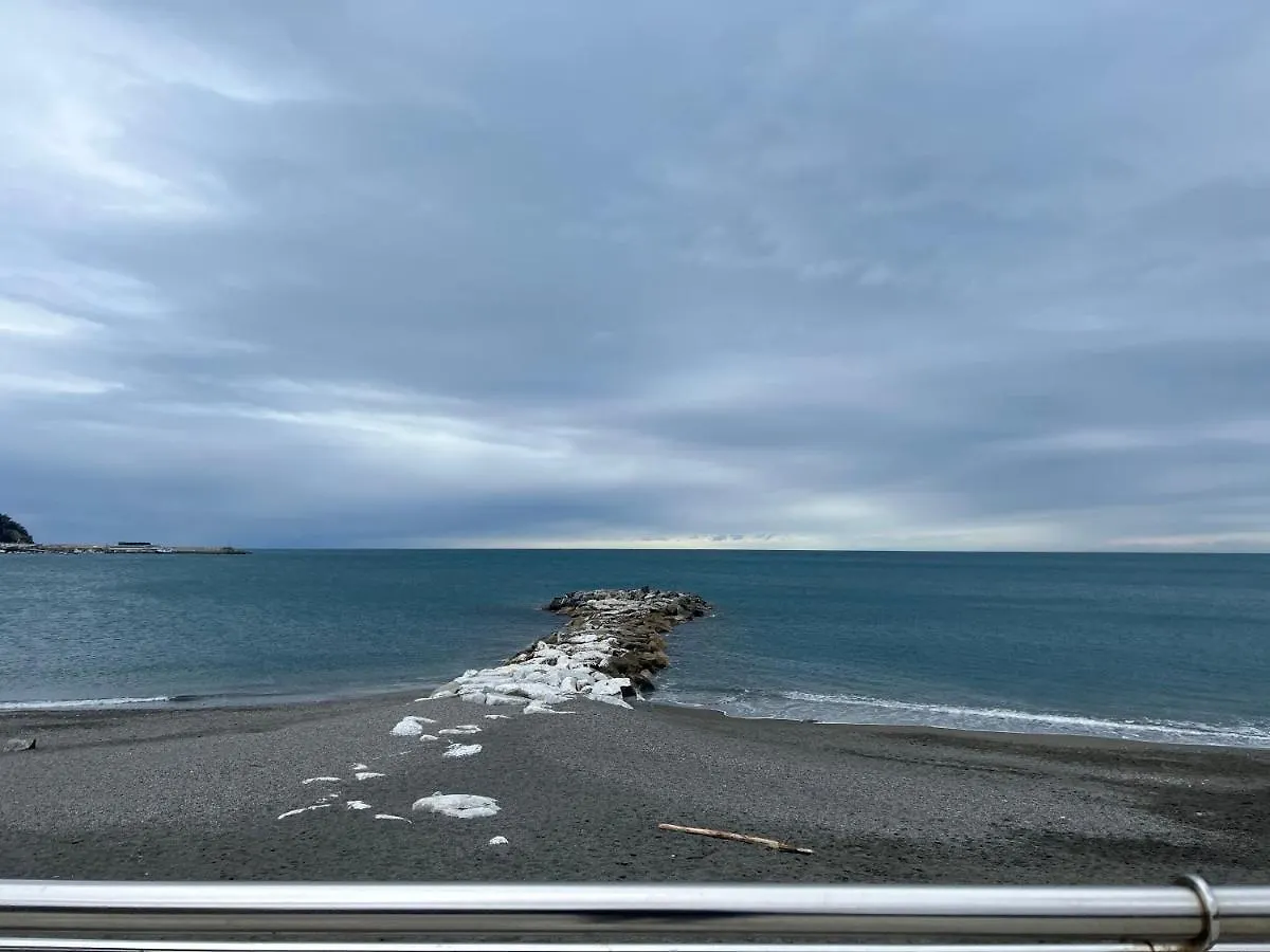 Trilocale 50Mt Dalla Spiaggia Sestri Levante Olaszország